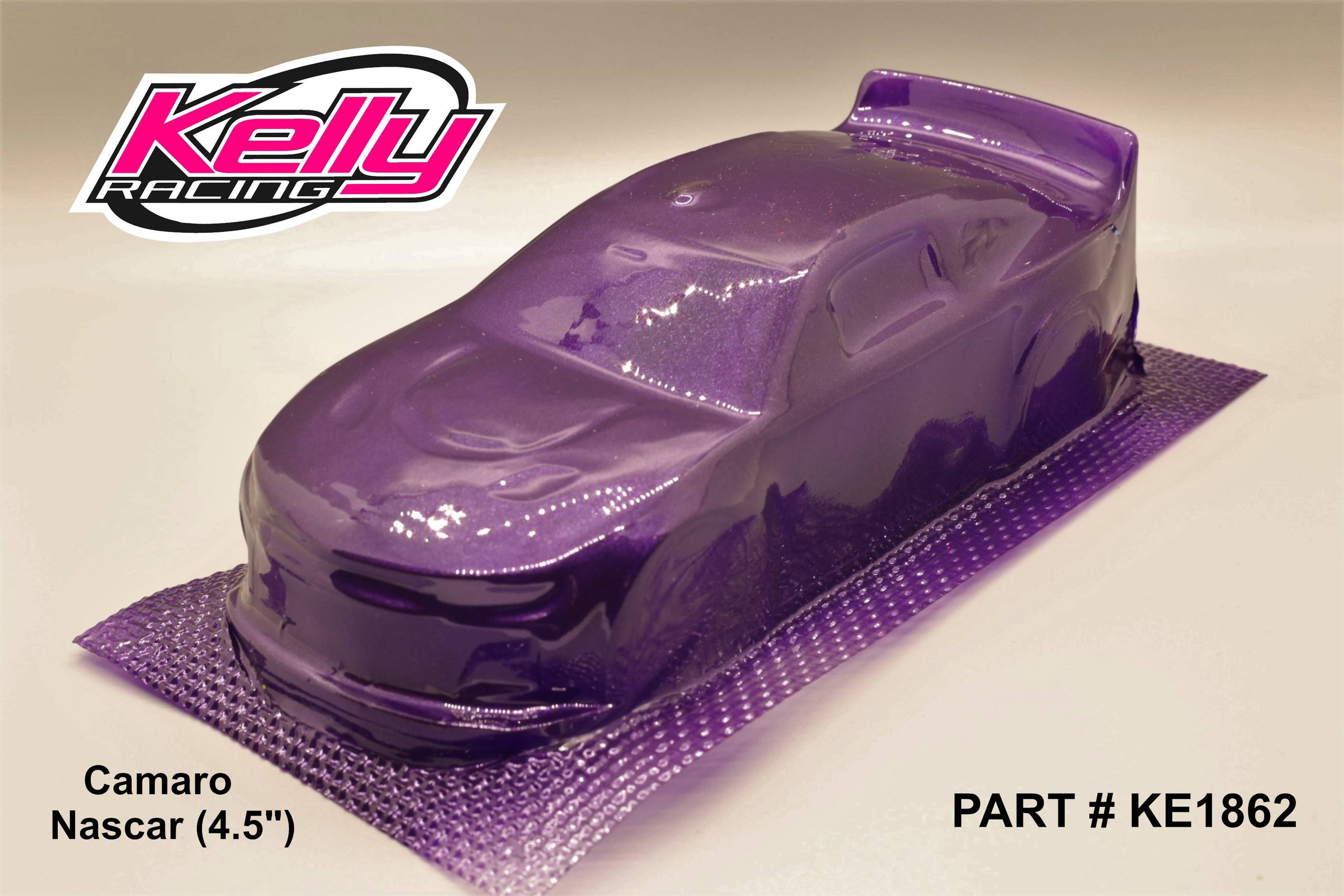 Camaro (4" Nascar) (Painted) 15mil Lexan Alpine Slot Cars