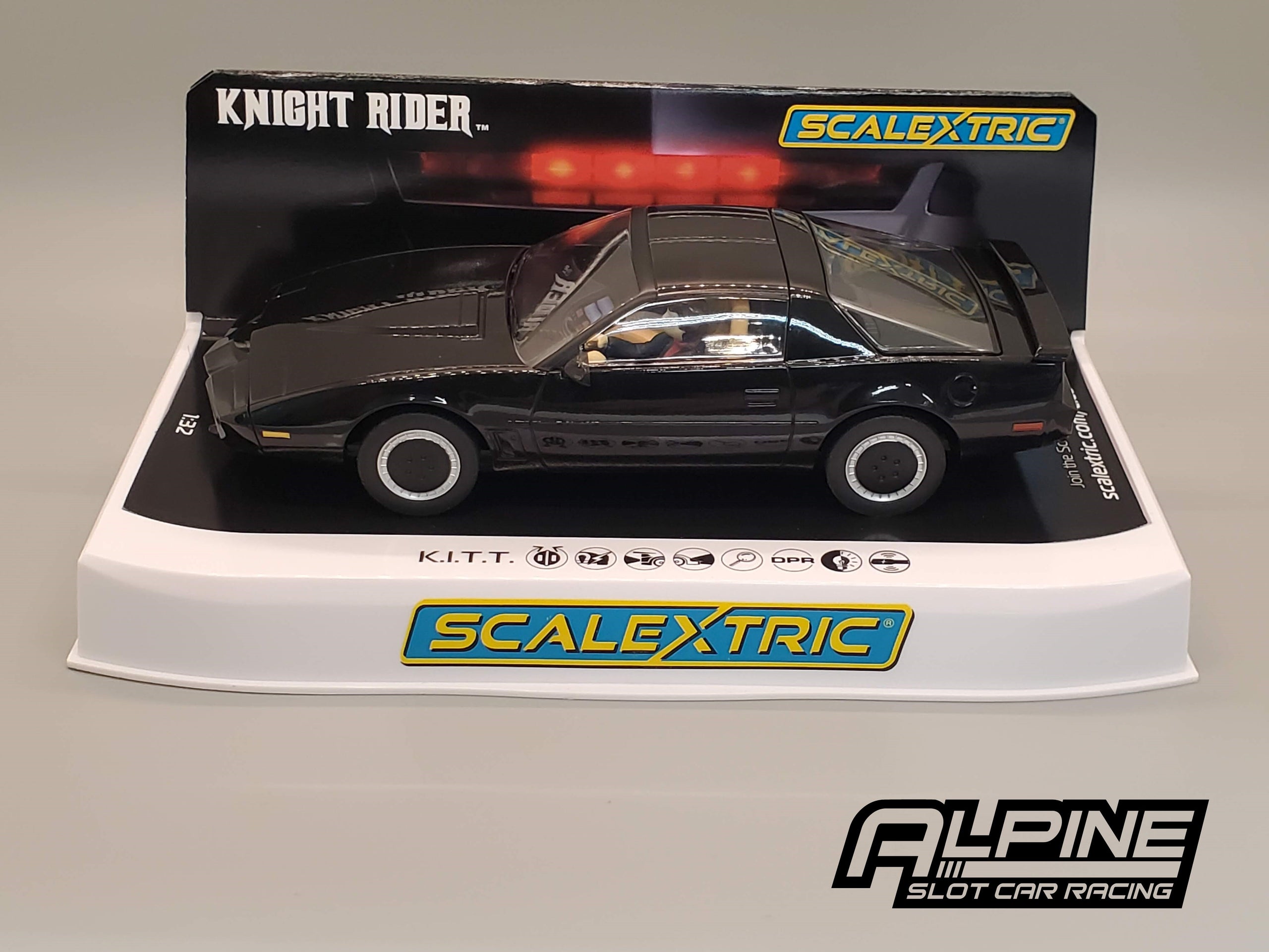 Scalextric C4226 Knight Rider K.I.T.T. 1 32 Slot Car DPR Alpine Slot Cars